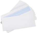 Office Deed 500#10 Envelopes SELF SEAL Business Envelope Single Window Design, Security Tint Pattern for Secure Mailing, Invoices, Statements & Legal Document, 4-1/8 x 9-1/2 Inches