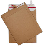 Xxcxpark 25 Pack kraft brown Rigid Mailers 9.25 x 11.75 inches, Self Seal Photo Document Mailers Premium Cardboard Keep Flat Envelopes for Photos, Pictures, Papers, Files, CD