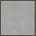 Amanti Art Grey Framed Magnetic Board 25x25 Medium Vision Board for use with Magnets, 100% Metal Sheet to Display Items as Office Decor or for Home Organization in mudroom, Kitchen or Kids Room