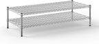 Regal Altair 24" Deep x 54" Wide x 14" Height Wire Shelving Kit | 2-Tier | NSF Commercial Storage Rack Unit