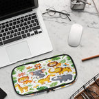 Pardick Pencil Case，Cute Animals Big Capacity Pencil Pouch Coin Pouch Stationery Organizer For Teen School