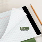 AILZFEI 2 Pack of Legal Pads 8.5 x 11 College Ruled Writing Pads 8.5" x 11.75" Notepad 30 Sheets per Note Pads Notebook Study Back 8x11 Pads of Paper