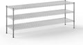 Regal Altair 18" Deep x 72" Wide x 27" Height Wire Shelving Kit | 3-Tier | NSF Commercial Storage Rack Unit