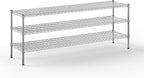 Regal Altair 18" Deep x 72" Wide x 27" Height Wire Shelving Kit | 3-Tier | NSF Commercial Storage Rack Unit