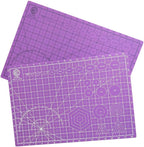 KC GLOBAL A3 (19"x13") Professional Grade Self-Healing Cutting Mat (Purple) - Odor-Free, Double-Sided, Eco-Friendly, Non-Slip, Premium Desk mat for DIY, Crafting, Model Building,and Art Projects