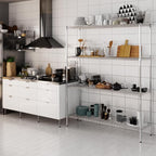 Regal Altair 18" Deep x 60" Wide x 74" Height Wire Shelving Kit | 4-Tier | NSF Commercial Storage Rack Unit