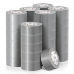 ROSEUP Duct Tape Heavy Duty Waterproof, 2 Inch x 1080 Yards, Strong Adhesive Grey Duct Tape Bulk for Indoor Outdoor Repairs, Tear by Hand, (36 Pack)