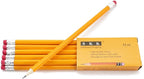 SKKSTATIONERY Pre-sharpened pencils, Pencils Sharpened with eraser top, #2 HB pencil, 144/box.
