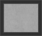 Amanti Art Black Framed Magnetic Board 25x29 Medium Vision Board for use with Magnets, 100% Metal Sheet to Display Items as Office Decor or for Home Organization in mudroom, Kitchen or Kids Room
