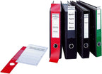Durable Ordofix Self-Adhesive Spine Labels for Lever Arch File - Blue, Pack of 10, 60mm / Narrow Folder