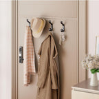 bussdis Coat Hanger Wall Mount 8-Pack - Wall Hooks for Hanging Heavy Duty