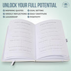 Planners with Purpose Gratitude Journal for Women - 5 Minute Daily Self Care & Mindfulness Planner with Guided Prompts for Positivity, Affirmations, Manifestation, Reflection - Undated Happiness Diary