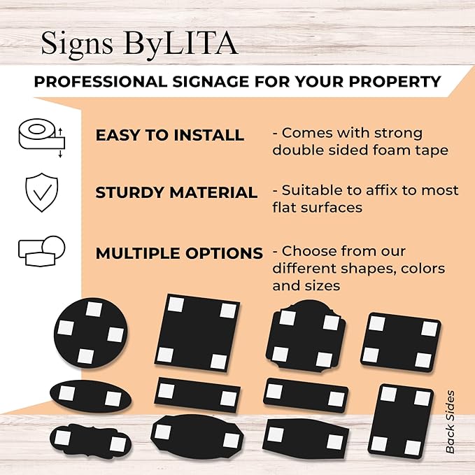 Standard Conference Room Sign - Red/Gold - Small 10 Pack