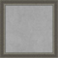 Amanti Art Silver Framed Magnetic Board 19x19 Small Vision Board for use with Magnets, 100% Metal Sheet to Display Items as Office Decor or for Home Organization in mudroom, Kitchen or Kids Room