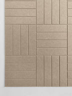 DECORITA Felt Bulletin Board Tiles | Modern Cork Board Alternative | Large Cork Boards for Walls | Aesthetic Felt Wall Panels for Office & Home Decor | Pinboard & Photo Board (12-Pack) | Camel