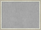 Amanti Art Silver Framed Magnetic Board 22x30 Medium Vision Board for use with Magnets, 100% Metal Sheet to Display Items as Office Decor or for Home Organization in mudroom, Kitchen or Kids Room