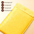 Yellow Kraft Bubble Mailer Envelopes, Large Bubble Mailers 10.5x15 Inch, 25 Pack Padded Envelopes, Self-Seal Shipping Envelope,Tear-Resistant Mailing Envelopes Padded