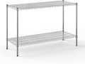 Regal Altair 21" Deep x 54" Wide x 34" Height Wire Shelving Kit | 2-Tier | NSF Commercial Storage Rack Unit