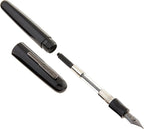 Conklin All American Fountain Pen in Black – Extra Fine Nib, Classic Design & Superior Craftsmanship – Ideal Gift for Professionals & Pen Collectors