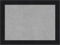 Amanti Art Black Framed Magnetic Board 25x33 Medium Vision Board for use with Magnets, 100% Metal Sheet to Display Items as Office Decor or for Home Organization in mudroom, Kitchen or Kids Room