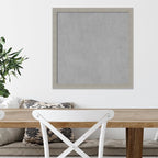 Amanti Art Grey Framed Magnetic Board 22x22 Medium Vision Board for use with Magnets, 100% Metal Sheet to Display Items as Office Decor or for Home Organization in mudroom, Kitchen or Kids Room