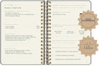 Full Focus Leather Coil Planner by Michael Hyatt - The #1 Daily Planner to Set Annual Goals, Increase Focus, Eliminate Overwhelm, and Achieve Your Biggest Goals - Hardcover (Navy Blue)