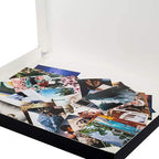 Lineco 16x20 Black Clamshell Archival Folio Storage Box, 1.75" Deep. Acid-Free with Metal Edge. Preserves Picture Longevity, Organize Photos or Documents, Crafts, DIY