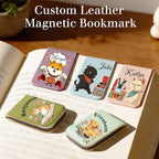Magnetic Bookmark Clip Personalized for Readers, Custom Name Magnetic Page Marker for Books,Gifts for Book Lover, Teachers, Student, Women and Firends
