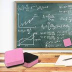 Dry Erase Erasers, 48 Pack Magnetic Whiteboard Eraser Chalkboard Eraser Dry Eraser for Classroom Office and Home (48pcs Pink)