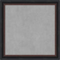Amanti Art Black Framed Magnetic Board 14x14 X-Small Vision Board for use with Magnets, 100% Metal Sheet to Display Items as Office Decor or for Home Organization in mudroom, Kitchen or Kids Room
