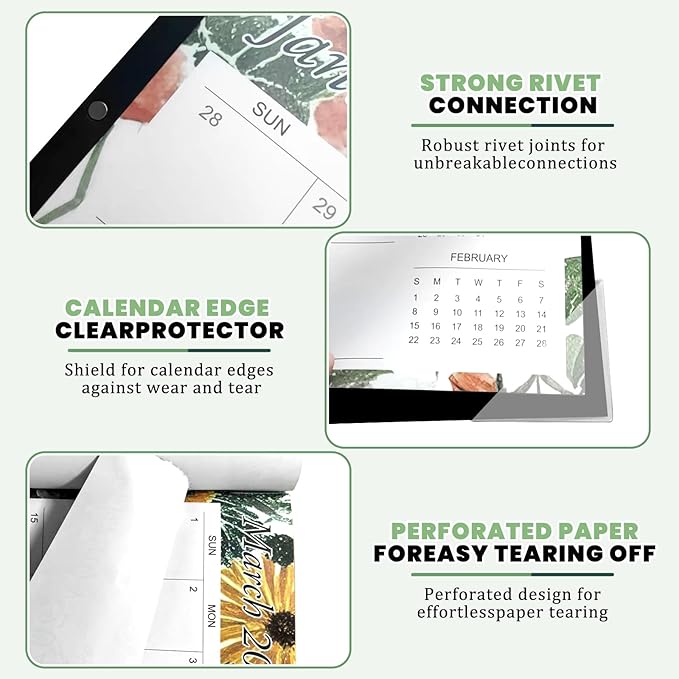Desk Calendar 2026 - Large 22x17 Monthly Calendar, 18 Month Desk Top Calendars (Jan 2026–Jun 2027) Teacher & Office Desk Calendars Organizer (white, 22 * 17)