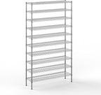 Regal Altair 14" Deep x 48" Wide x 86" Height Wire Shelving Kit | 10-Tier | NSF Commercial Storage Rack Unit