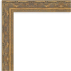 Amanti Art White Cork Board for Wall, 16x22 Vision Board with Gold Frame, Small Corkboard Office Decor for Home Organization, Traditional Corkboard Pinboard to Display Items for Home Organization