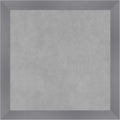 Amanti Art Grey Framed Magnetic Board 18x18 Small Vision Board for use with Magnets, 100% Metal Sheet to Display Items as Office Decor or for Home Organization in mudroom, Kitchen or Kids Room