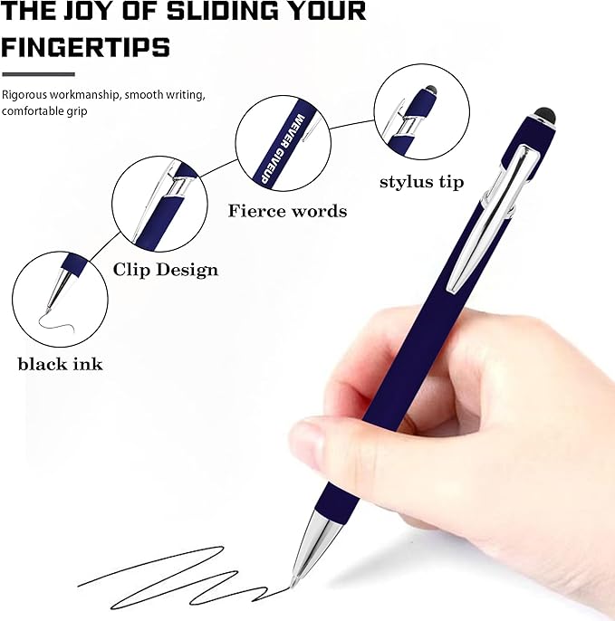 Best Nurse Pens Set Fancy Pens Cute Office Supplies Funny Stuff Multifunctional stylus Pen for Touchscreen Party Favors for Women Girls,Classmates and Loved Ones at Christmas Funny Gifts