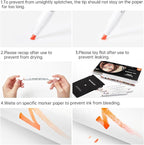 Shuttle Art 30 Colors Skin Tone&Hair Art Markers, Dual Tip Alcohol Based Flesh Color Marker Pen Set Contains 1 Blender Perfect for Kids & Adults Portrait,Comic, Anime, Manga, Illustration