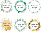 JOVELLO Personalized Custom Stickers - 60-1000 PCS Circle Custom Labels for Business, Logo, Office, Parties, etc (Labels Stickers-7)