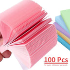 MyLifeUNIT Sticky Notes 3x3, Bulk Pack 54 Note Pads 5400 Sheets for Daily Reminder, Self-Stick Notes with 6 Assorted Colors