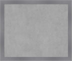Amanti Art Grey Framed Magnetic Board 22x26 Medium Vision Board for use with Magnets, 100% Metal Sheet to Display Items as Office Decor or for Home Organization in mudroom, Kitchen or Kids Room