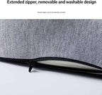 Orthopedic Cushion for Office Chair and Car, Memory Foam Seat Cushion with Lumbar Support Pillow, Instant Relieve Pressure on Back, Hips, Tailbone, Improves Sitting Posture (1, Mixed Colors)