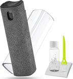 Screen Cleaner Touchscreen Mist Spray, walrfid Cleaning Kit for Electronic Smart Phone TV, Laptop, Tablet, PC, Computer Monitor LCD Flat Screens, Eyeglasses, Compatible with iPhone iPad MacBook Pro