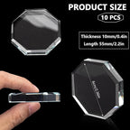 10 Pcs Glass Fabric Sewing Weights, Glass Pattern Weights for Sewing or Cutting Paper Weights Cloth Dressmaking Pattern Making and Sample Cutting Weights