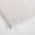 Lightomorrow Thickened Bulletin Board - 47 x 35 Inches, Decorative Felt Board Pin Board for Wall - 4' x 3' Foldable Photo Display Board with Self-Adhesive Tape, Includes 20 Push Pins - Oatmeal