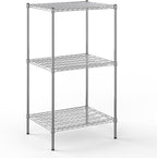 Regal Altair 24" Deep x 30" Wide x 54" Height Wire Shelving Kit | 3-Tier | NSF Commercial Storage Rack Unit