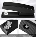 Marspark 10 Pcs Stapler for Desk Office Staplers Bulk with 6000 Staples 25 Sheet Capacity for School Office