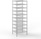 Regal Altair 24" Deep x 30" Wide x 86" Height Wire Shelving Kit | 10-Tier | NSF Commercial Storage Rack Unit