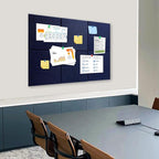 Thick Cork Board Tiles for Wall with Push Pins, Removable 36"x24"x0.47" Bulletin Board Sets, Self-Adhesive Pin Board | Magrowill 6 Packs Felt Panels for Office Home Classroom Dorm