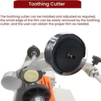 Yokoma 14.17in Electric Thermal Laminator with Steel Roller and Metal Structure, Commercial Hot/Cold Laminating Machine Paper Poster Single or Dual-Side Lamination with Toothing Cutter