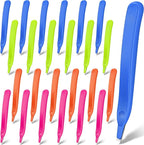 24 Pcs Magnetic Staple Remover Bulk Staple Remover Puller Removing Pen Operation Christmas Tool Gifts Rubberized Office School Gift(Bright Color)