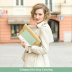 Spiral Notebook-5.75" x 8.125" College Ruled Journal with Inner Pockets and 160 Pages,PU Leather Cover Business Journal, Twin-Wire Binding Notebook Perfect for Office & Home School Supplies Mint Green